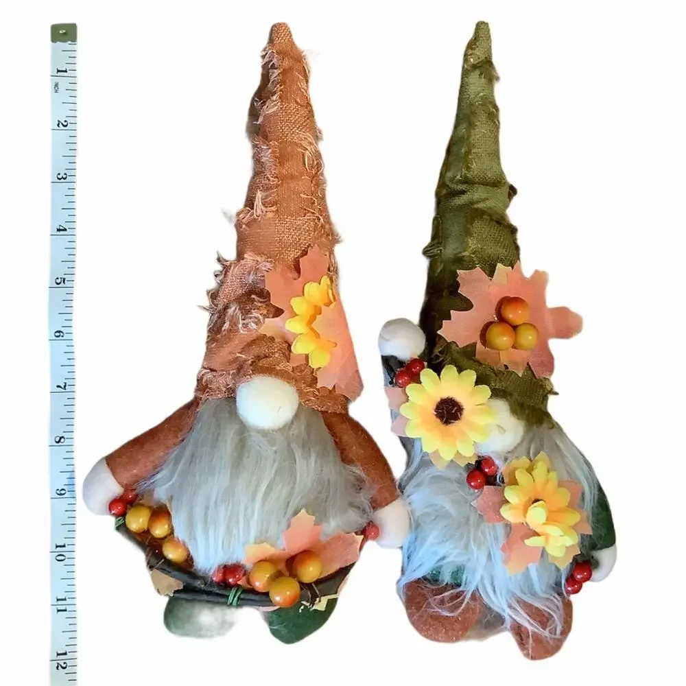 Gnome Fall decor 2pc